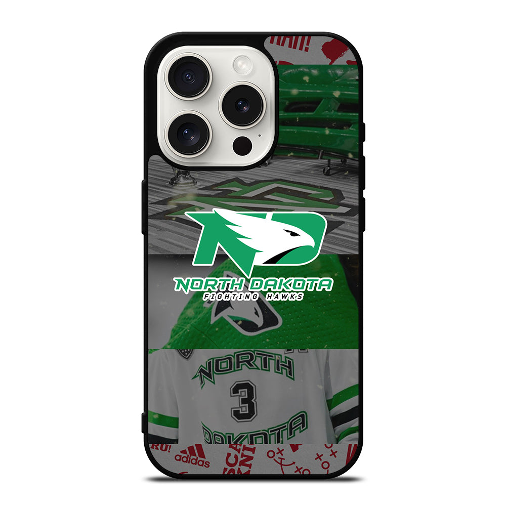 NORTH DAKOTA FIGHTING HAWKS SYMBOL iPhone 15 Pro Case Cover