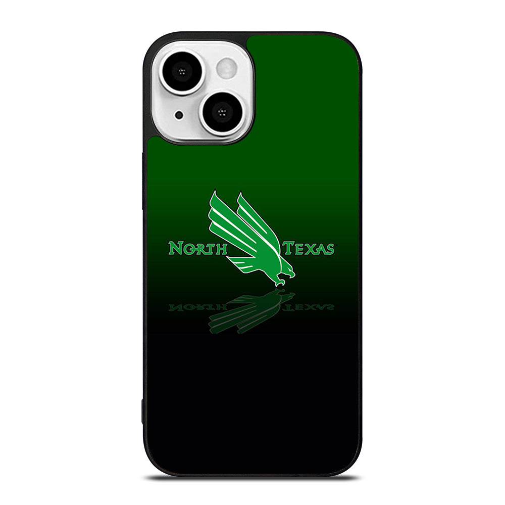 NORTH TEXAS MEAN GREEN NFL LOGO iPhone 13 Mini Case Cover