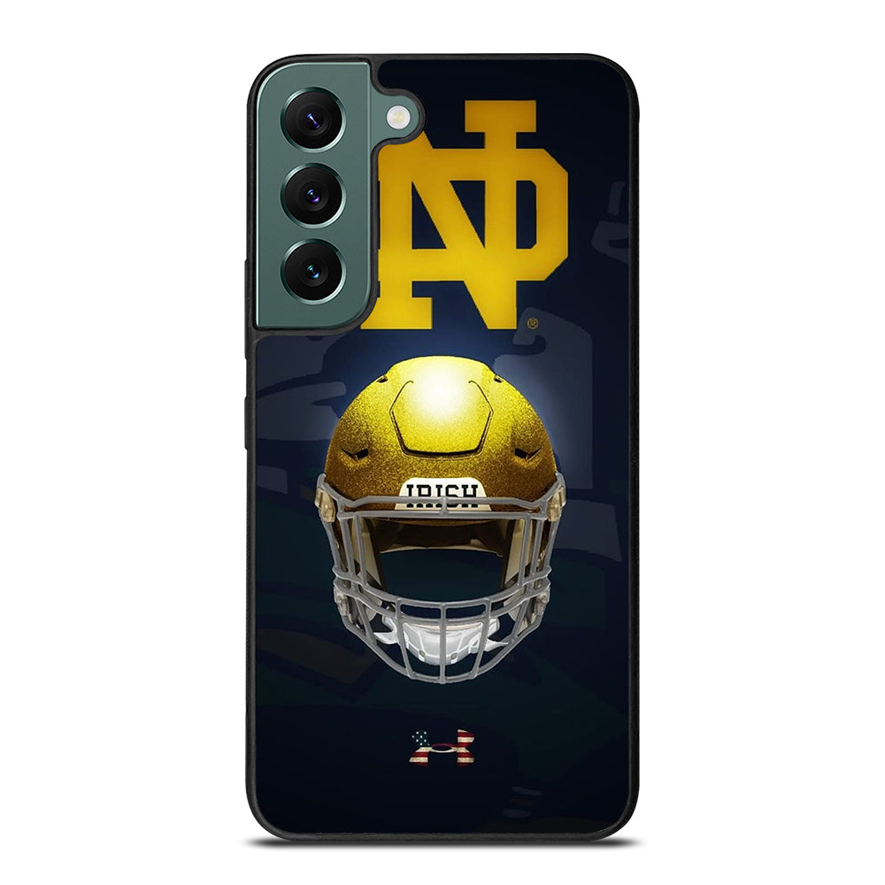 NOTRE DAME HELMET LOGO Samsung Galaxy S22 Case Cover