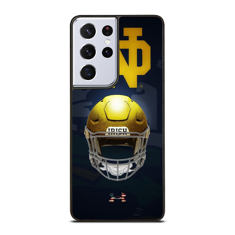NOTRE DAME HELMET LOGO Samsung Galaxy S21 Ultra Case Cover