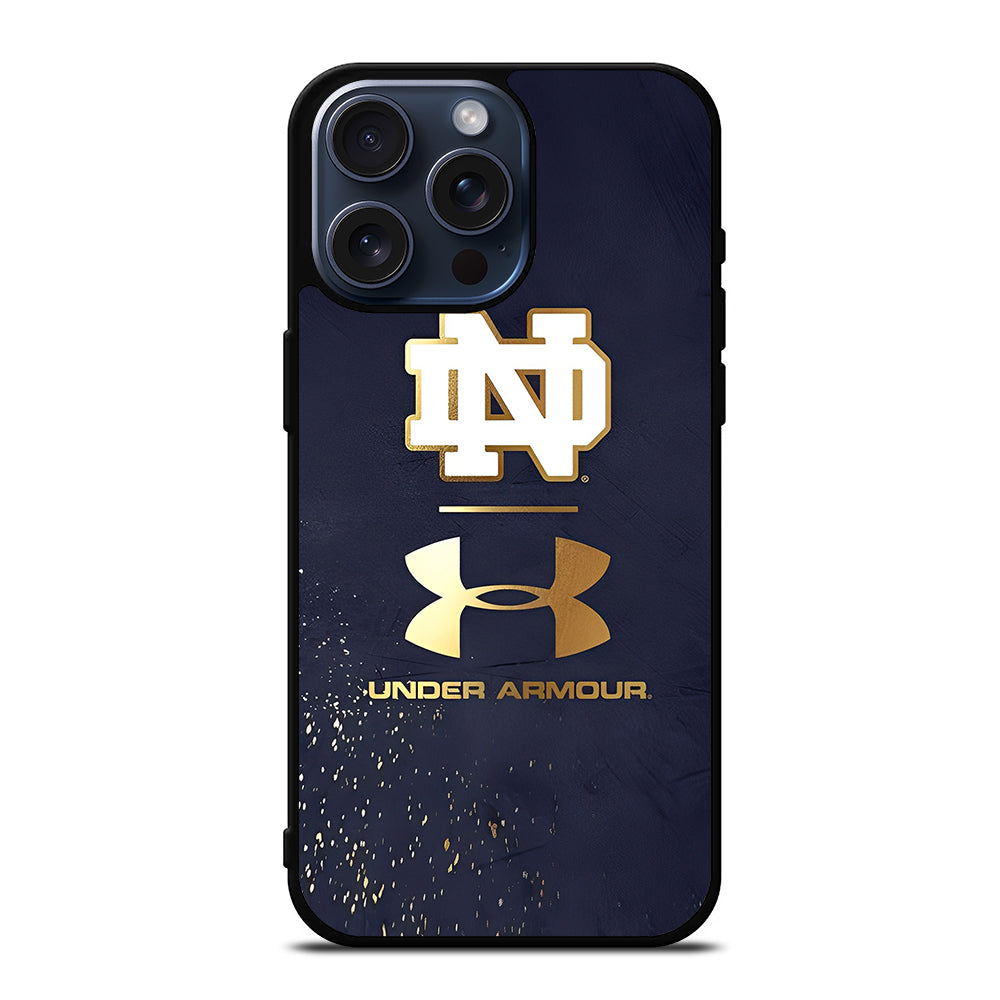 NOTRE DAME UNDER ARMOUR iPhone 15 Pro Max Case Cover