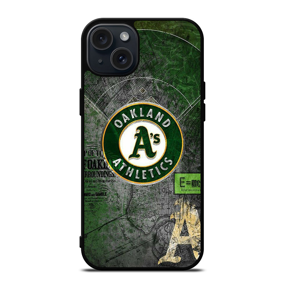 OAKLAND ATHLETICS MLB SYMBOL 2 iPhone 15 Plus Case Cover