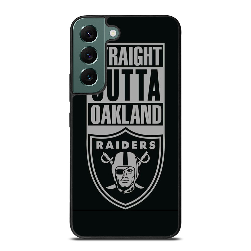 OAKLAND RAIDERS LOGO BLACK Samsung Galaxy S22 Case Cover