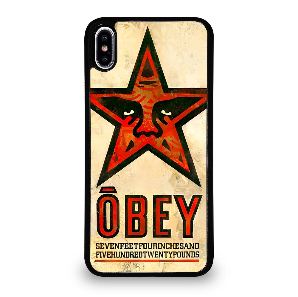 OBEY SYMBOL iPhone XS Max Case Cover