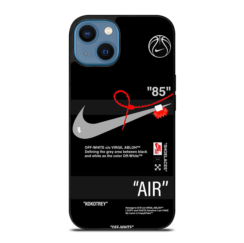 OFF WHITE NIKE iPhone 14 Case Cover