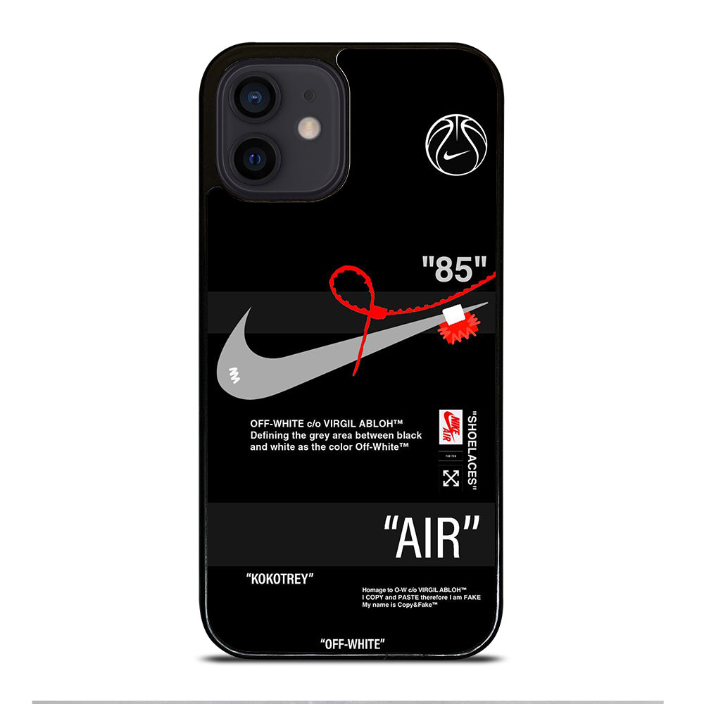 OFF WHITE NIKE iPhone 12 Mini Case Cover