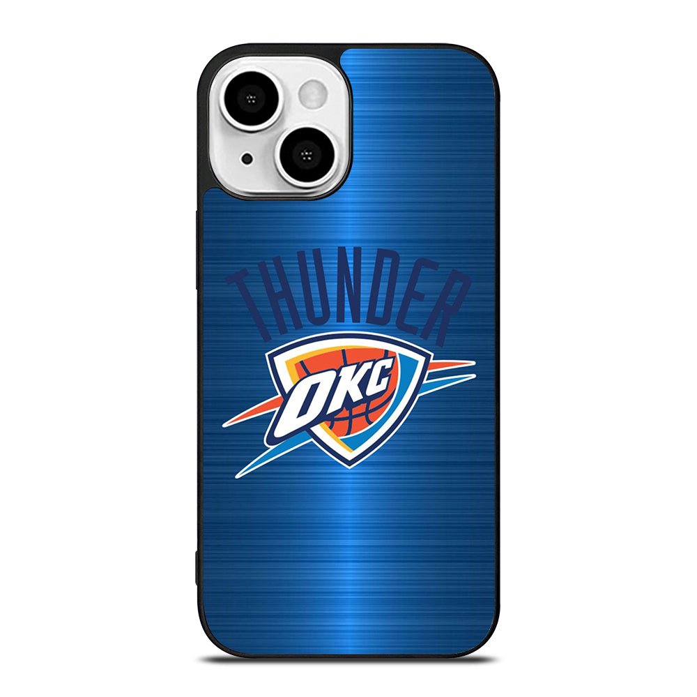 OKLAHOMA CITY THUNDER NBA LOGO iPhone 13 Mini Case Cover