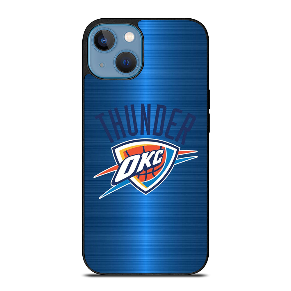 OKLAHOMA CITY THUNDER NBA LOGO iPhone 13 Case Cover
