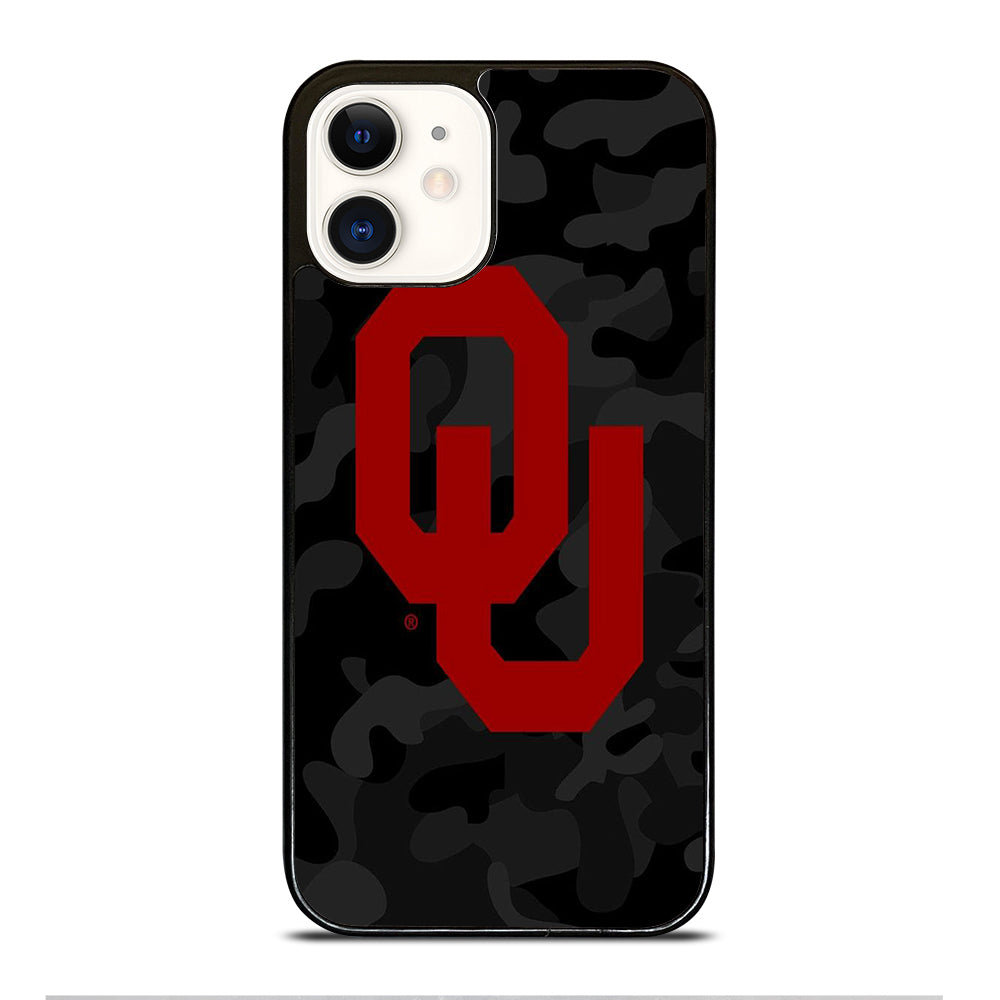 OKLAHOMA SOONERS CAMO 2 iPhone 12 Case Cover