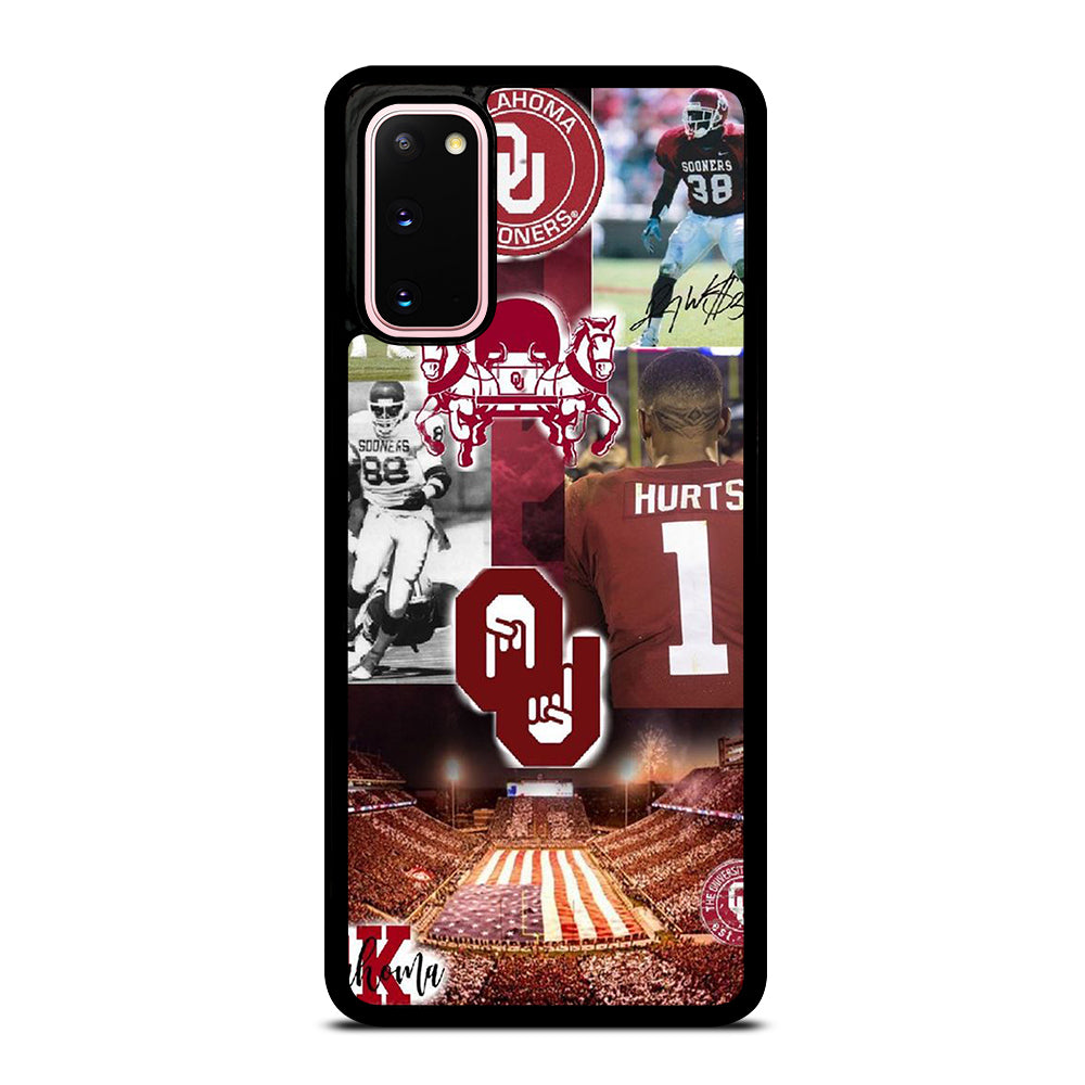 OKLAHOMA SOONERS FOOTBALL Samsung Galaxy S20 Case Cover