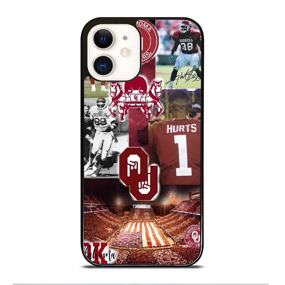 OKLAHOMA SOONERS FOOTBALL iPhone 12 Case Cover