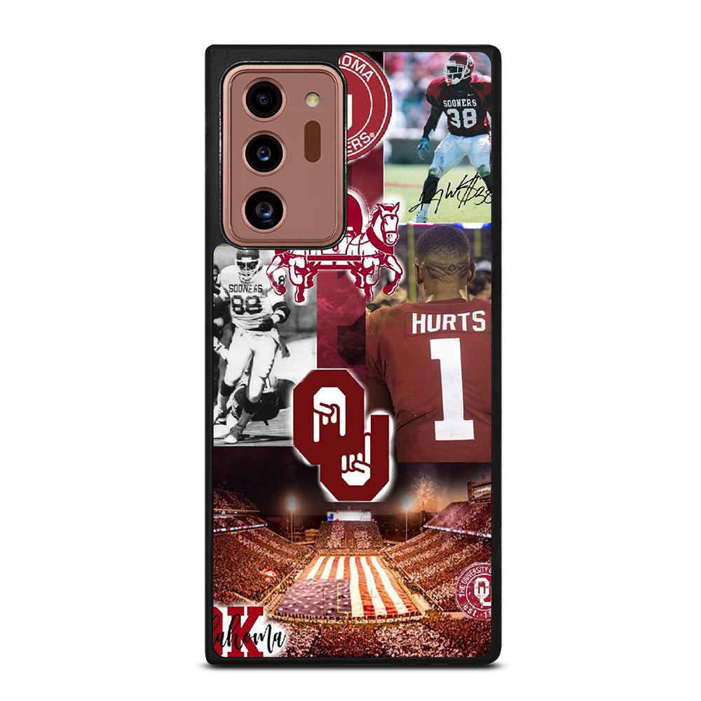 OKLAHOMA SOONERS FOOTBALL Samsung Galaxy Note 20 Ultra Case Cover