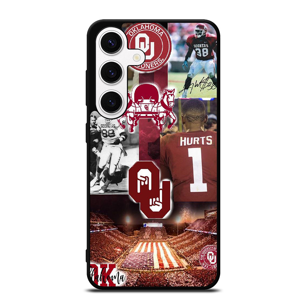 OKLAHOMA SOONERS FOOTBALL Samsung Galaxy S24 Case Cover