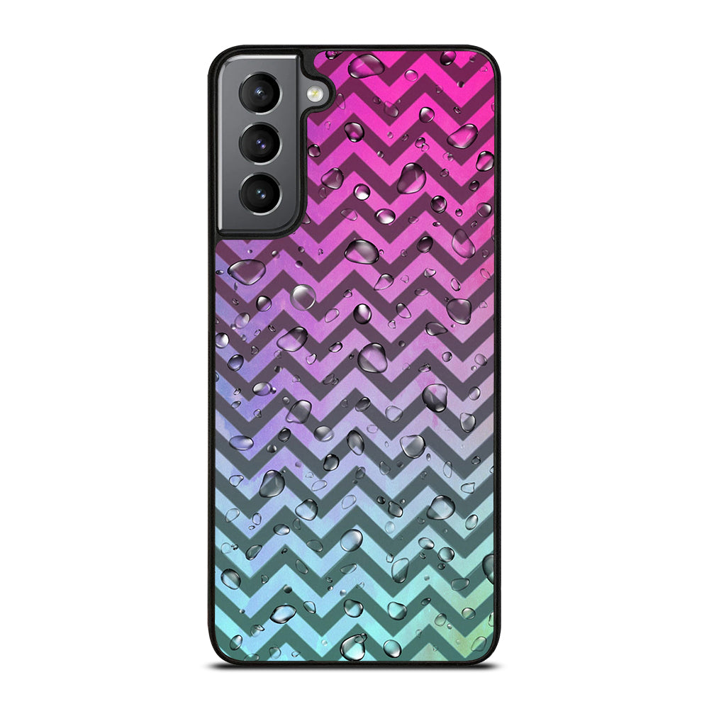 OMBRE PASTEL CHEVRON 4 Samsung Galaxy S21 Plus Case Cover