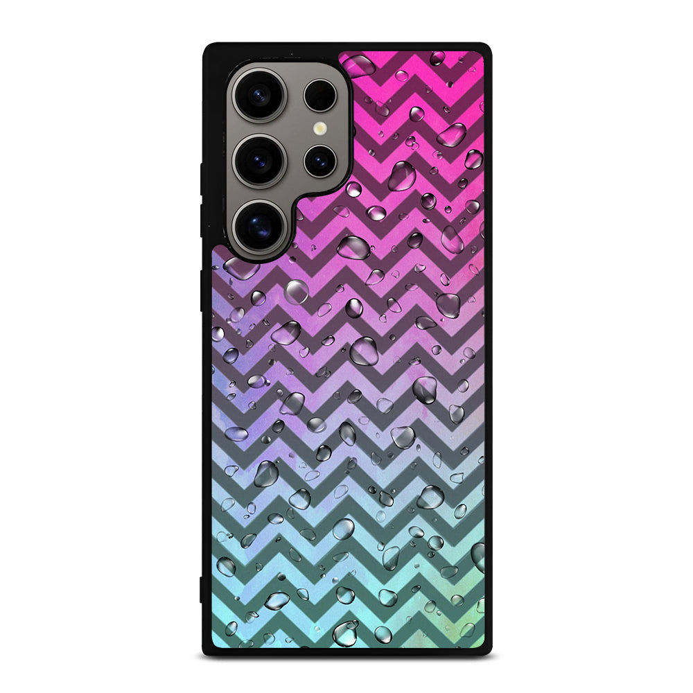 OMBRE PASTEL CHEVRON 4 Samsung Galaxy S24 Ultra Case Cover