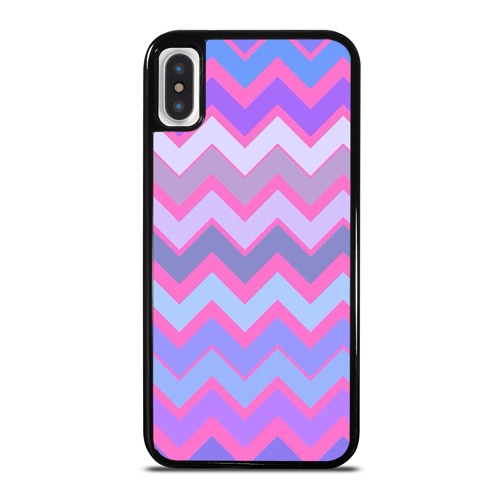 OMBRE PASTEL CHEVRON 5 iPhone X / XS Case Cover