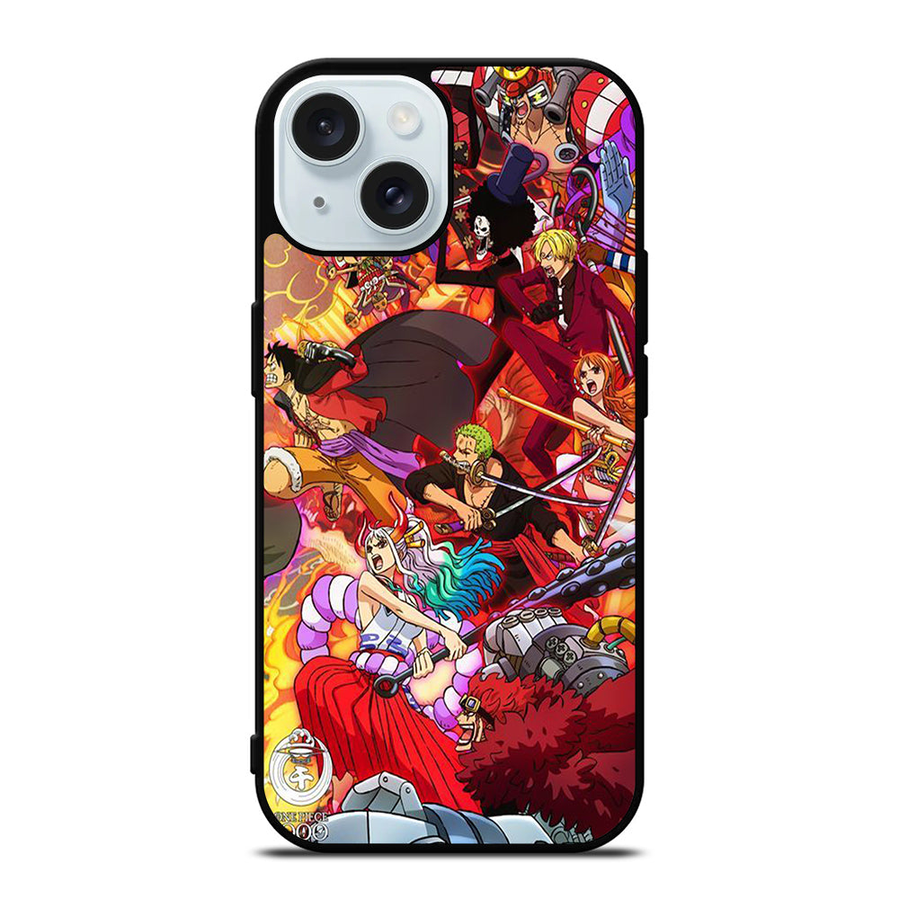 ONE PIECE CHARACTER LOGO 1 iPhone 15 Case Cover