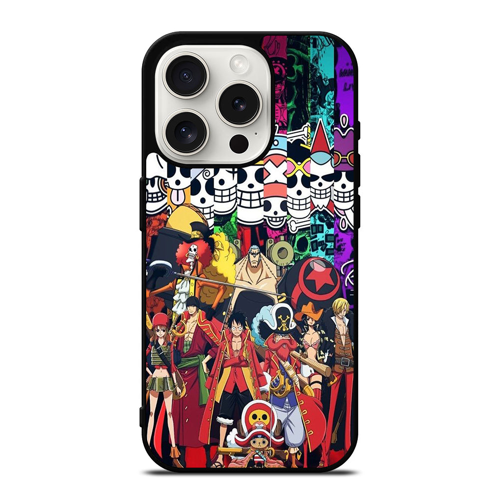 ONE PIECE CHARACTER LOGO 2 iPhone 15 Pro Case Cover