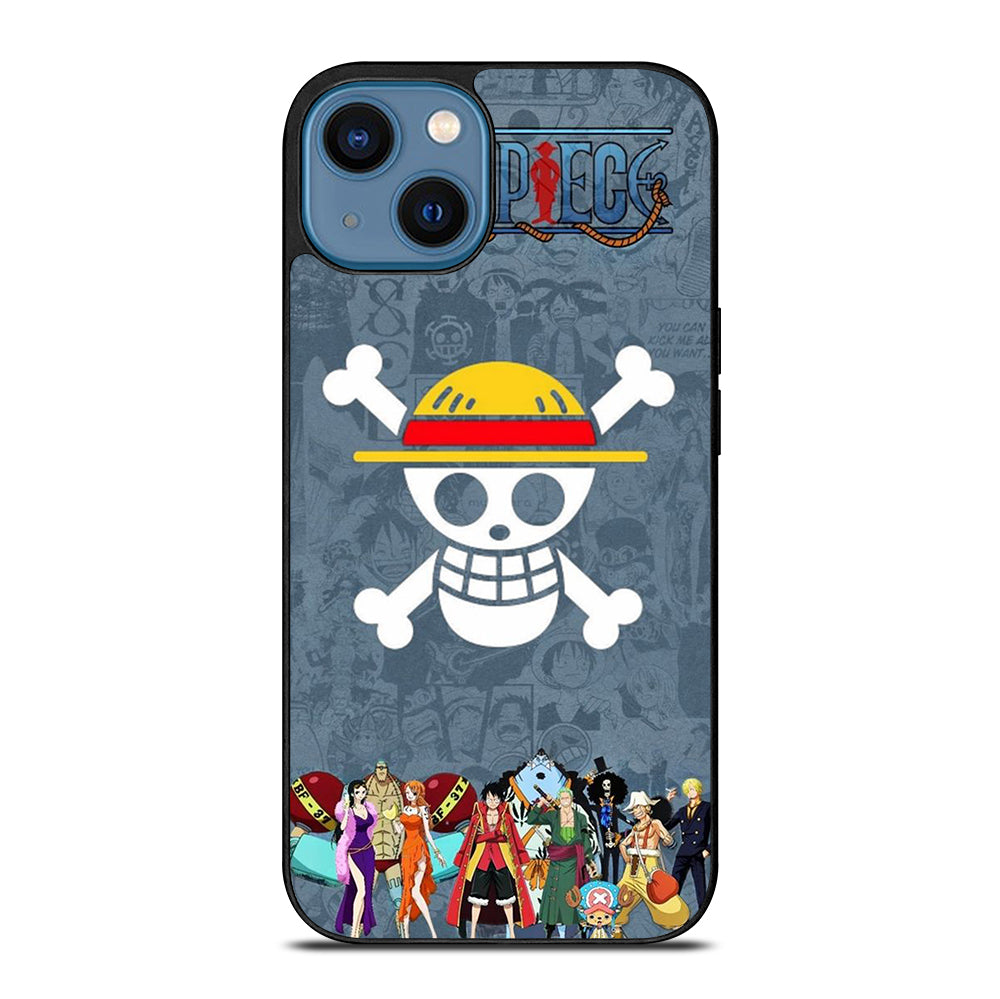 ONE PIECE CHARACTER LOGO 3 iPhone 14 Case Cover