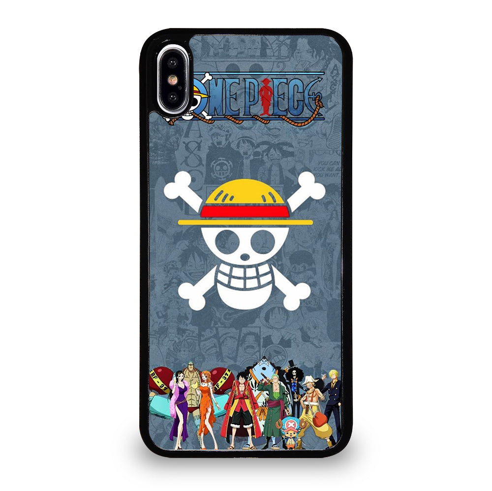 ONE PIECE CHARACTER LOGO 3 iPhone XS Max Case Cover