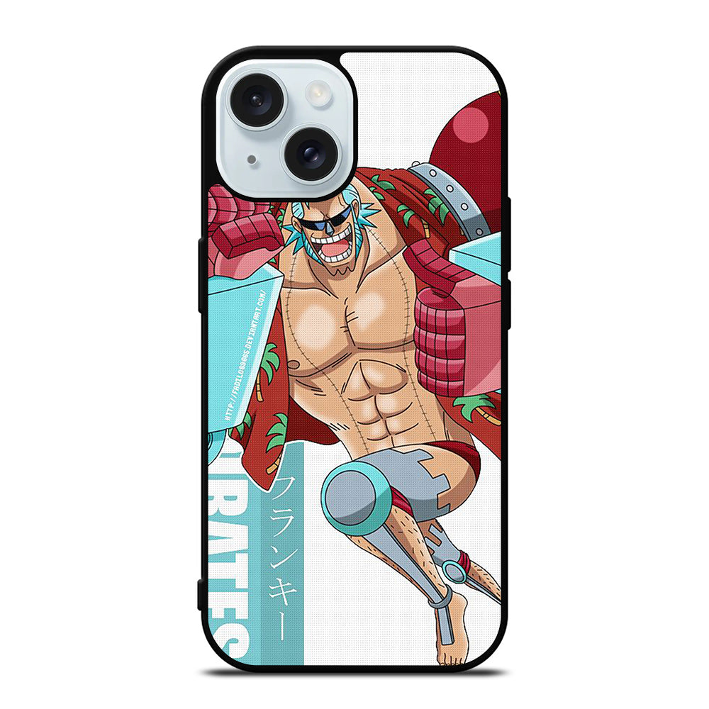 ONE PIECE FRANKY ANIME 2 iPhone 15 Case Cover