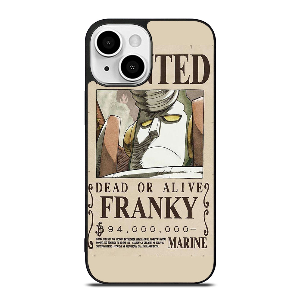 ONE PIECE FRANKY WANTED iPhone 13 Mini Case Cover