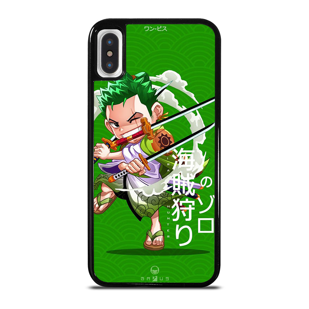 ONE PIECE ZORO CHIBI iPhone X / XS Case Cover