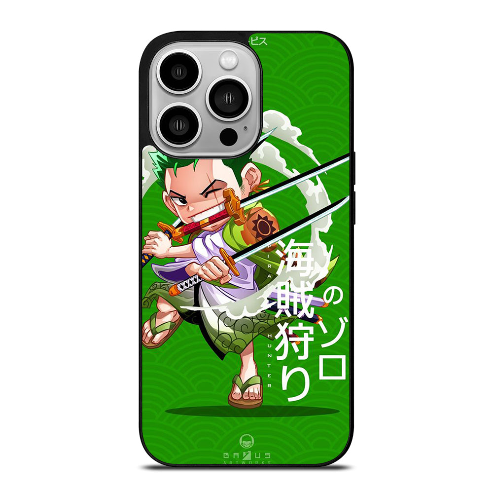 ONE PIECE ZORO CHIBI iPhone 14 Pro Case Cover