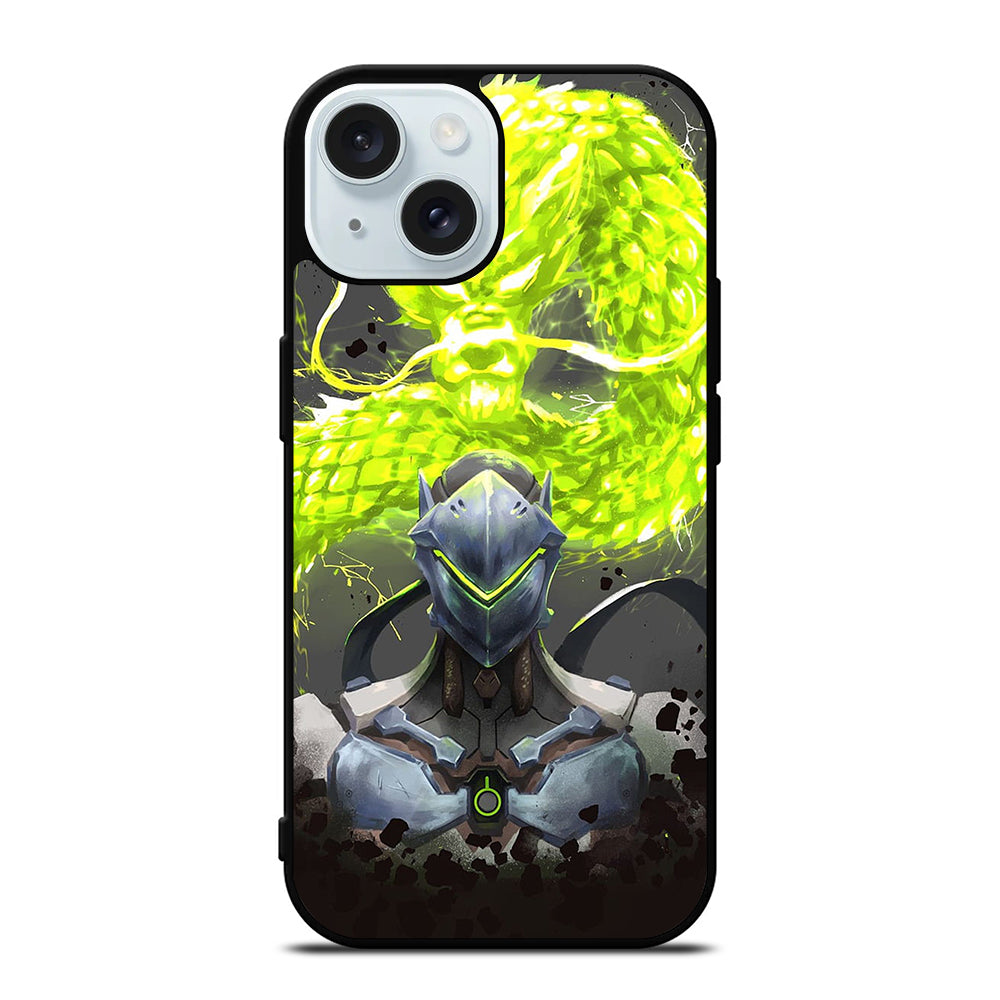 OVERWATCH GAME GENJI DRAGON iPhone 15 Case Cover