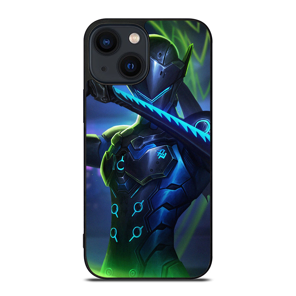 OVERWATCH GENJI ART iPhone 14 Plus Case Cover