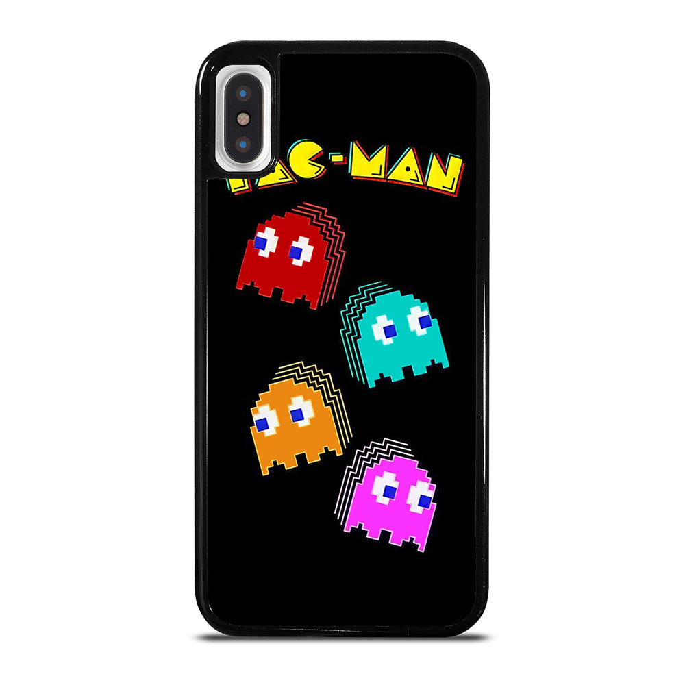 PAC MAN GHOST CARTOON iPhone X / XS Case Cover