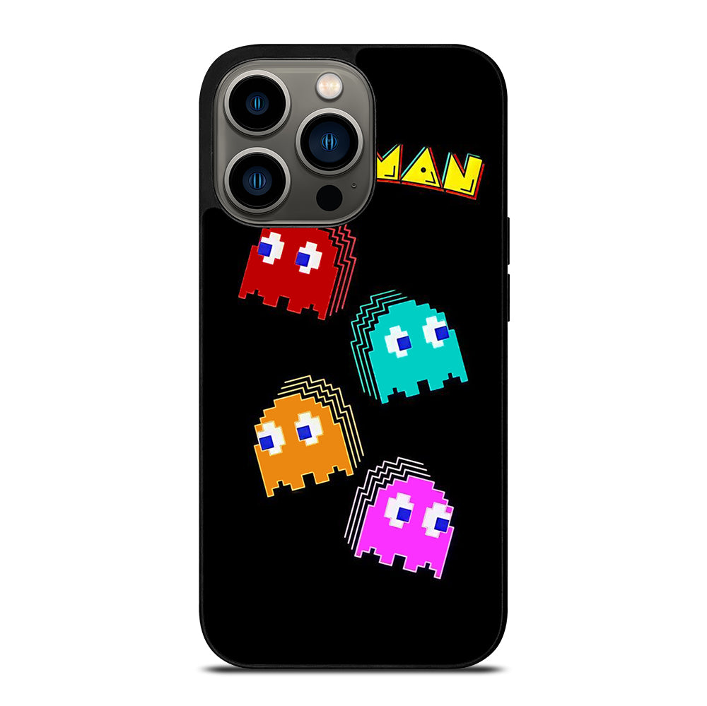 PAC MAN GHOST CARTOON iPhone 13 Pro Case Cover