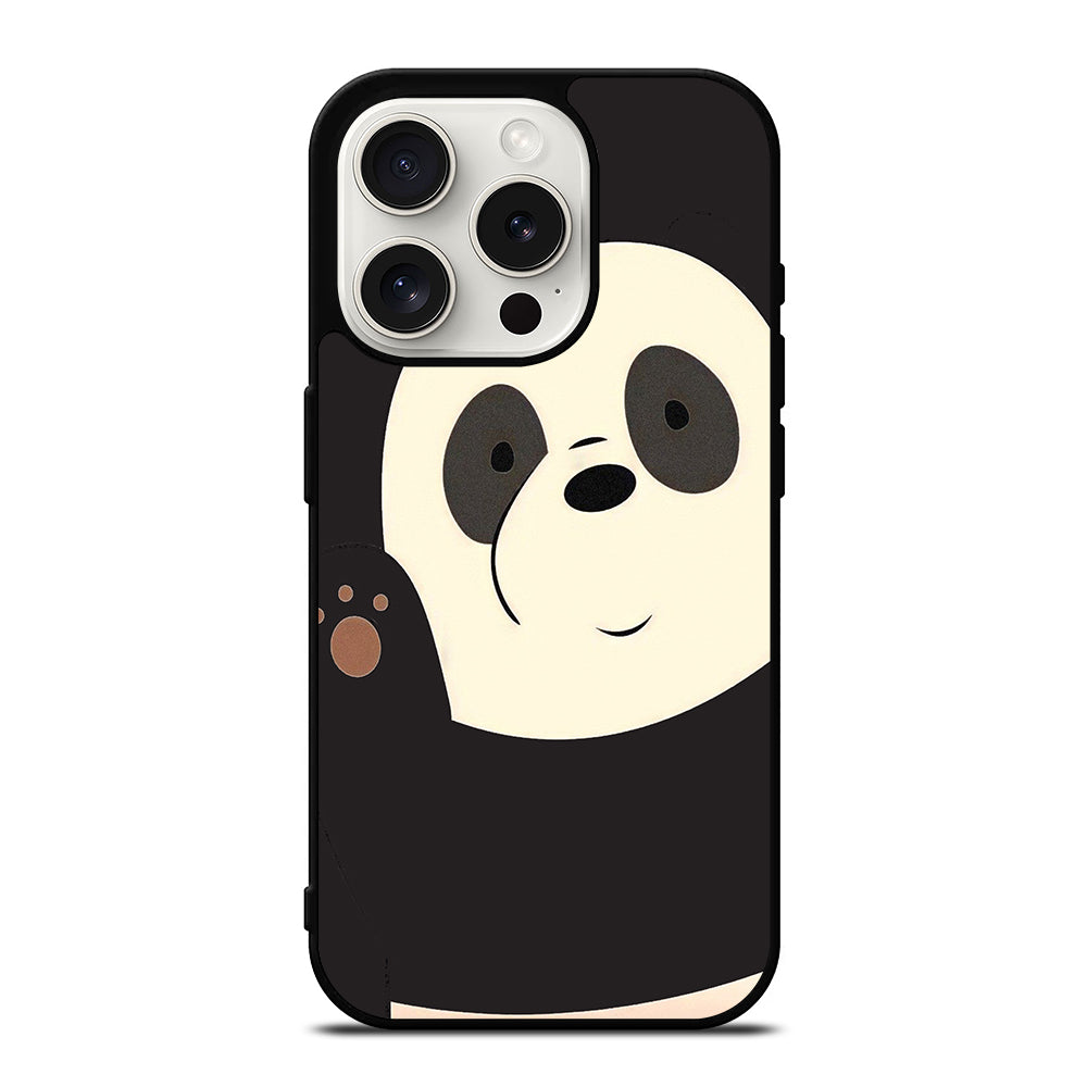 PANDA BEAR ART iPhone 15 Pro Case Cover