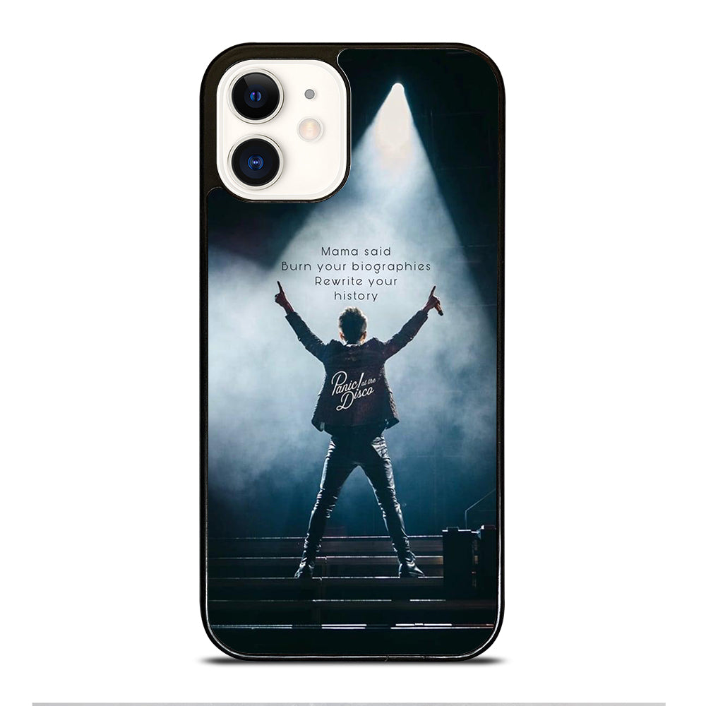 PANIC AT THE DISCO QUOTE iPhone 12 Case Cover