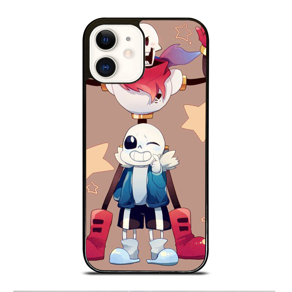 PAPYRUS AND SANS UNDERTALE 2 iPhone 12 Case Cover