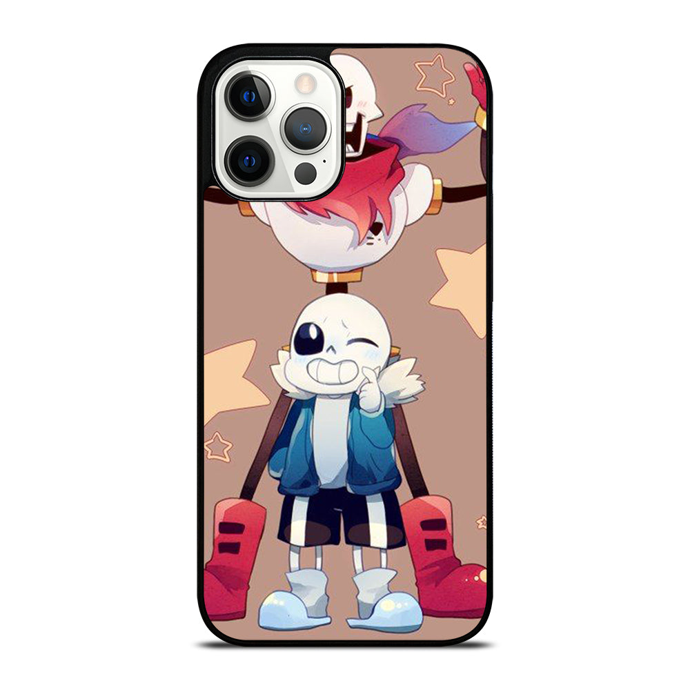 PAPYRUS AND SANS UNDERTALE 2 iPhone 12 Pro Max Case Cover