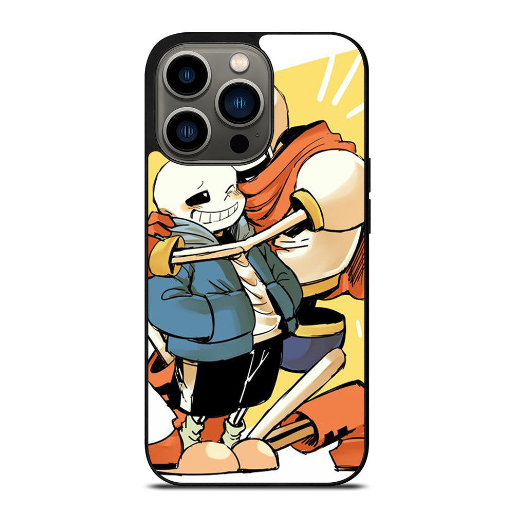 PAPYRUS AND SANS UNDERTALE 3 iPhone 13 Pro Case Cover