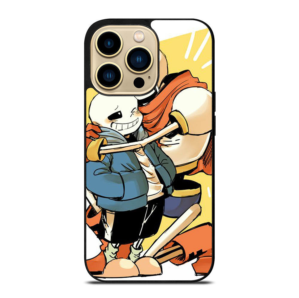 PAPYRUS AND SANS UNDERTALE 3 iPhone 14 Pro Max Case Cover