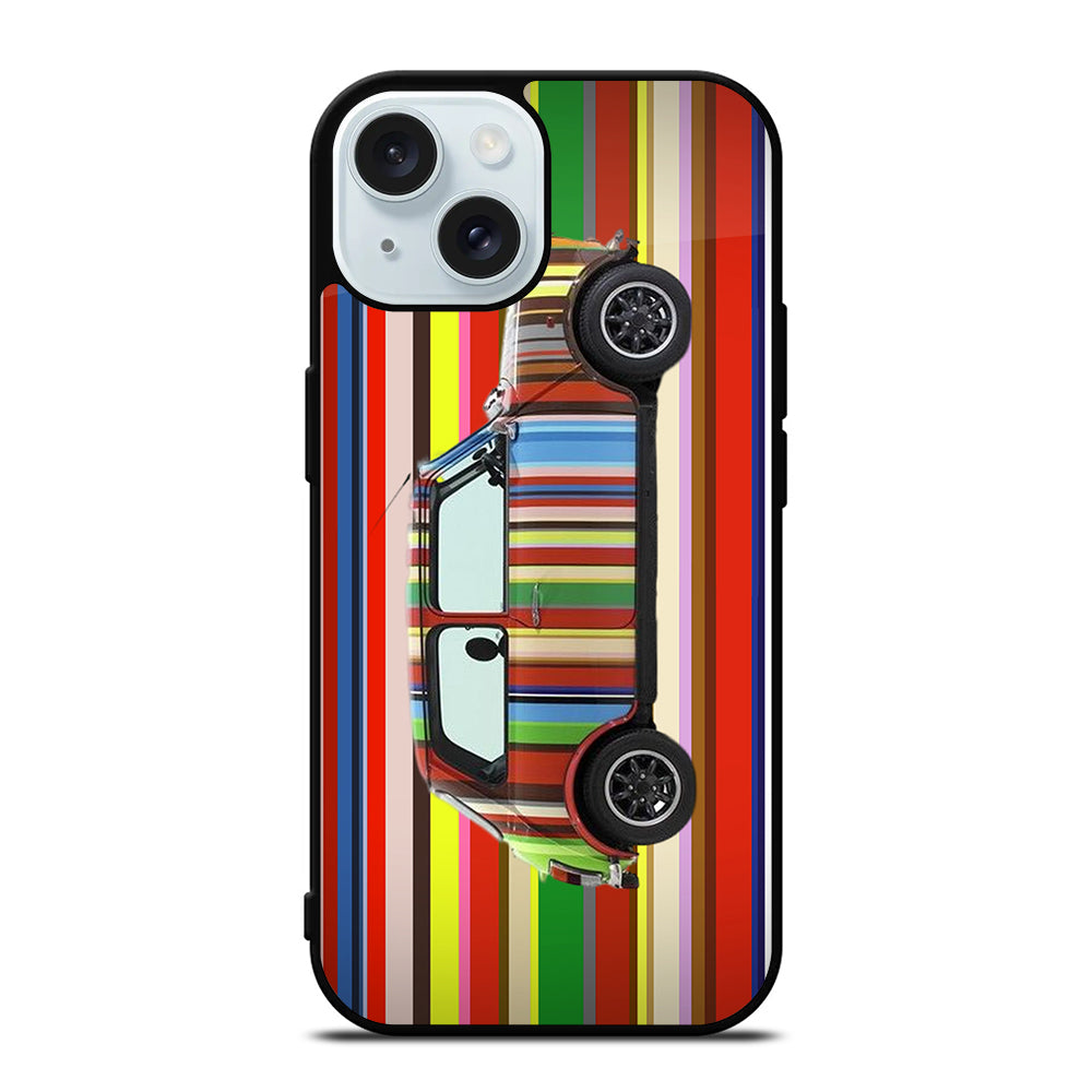 PAUL SMITH MINI COOPER 1 iPhone 15 Case Cover