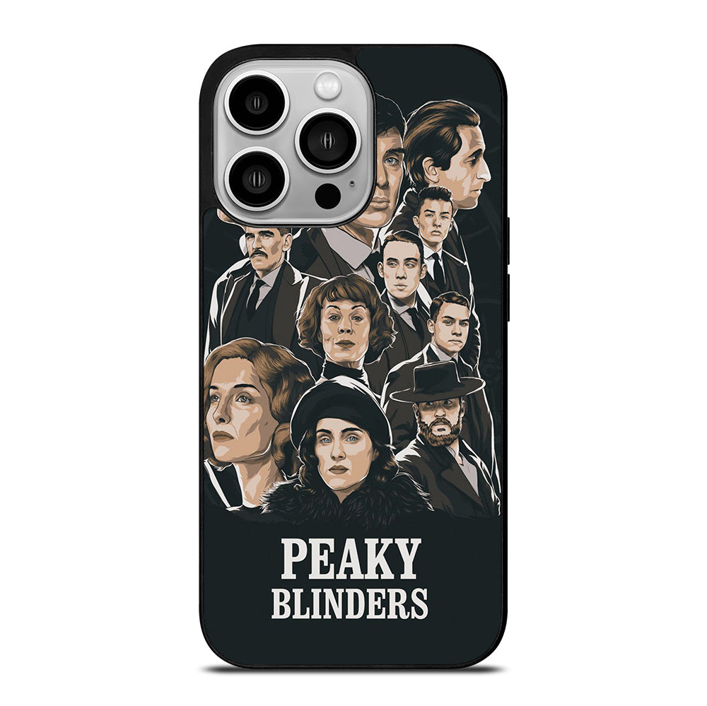 PEAKY BLINDERS ART CHARACTERS iPhone 14 Pro Case Cover