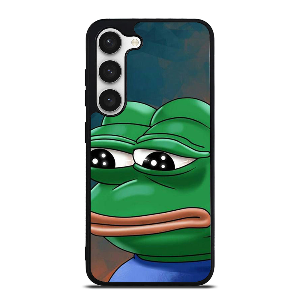 PEPE THE SMUG FROG ART Samsung Galaxy S23 Case Cover
