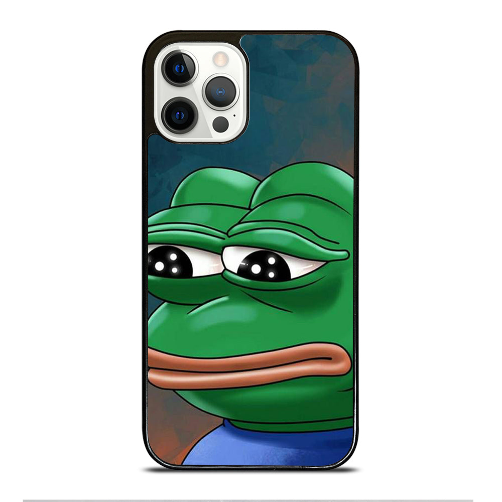 PEPE THE SMUG FROG ART iPhone 12 Pro Case Cover