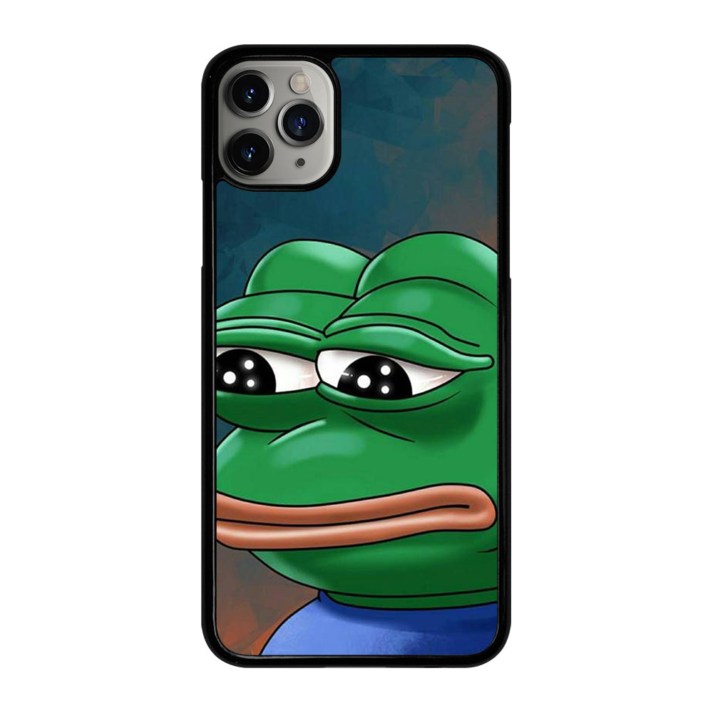 PEPE THE SMUG FROG ART iPhone 11 Pro Max Case Cover
