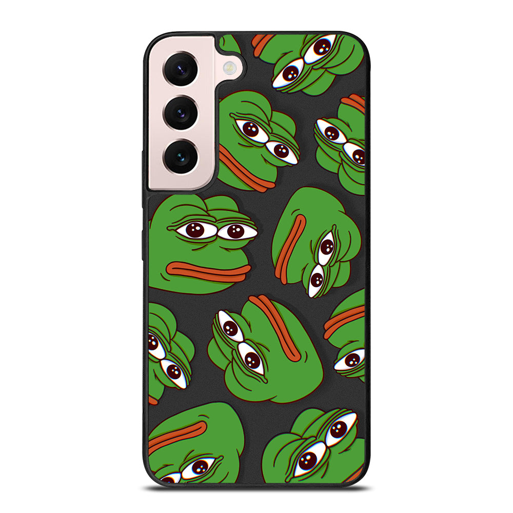PEPE THE SMUG FROG PATTERN 2 Samsung Galaxy S22 Plus Case Cover