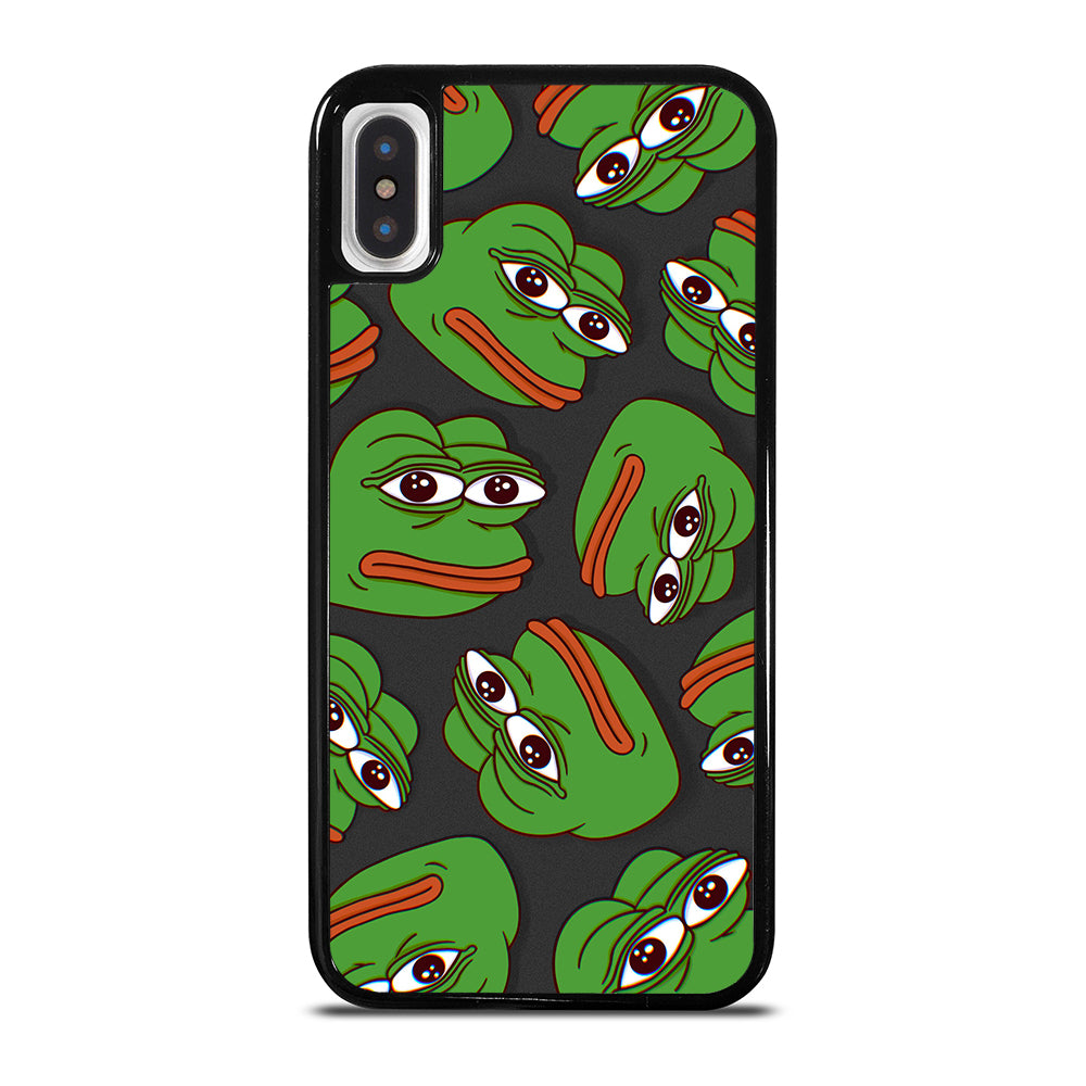 PEPE THE SMUG FROG PATTERN 2 iPhone X / XS Case Cover