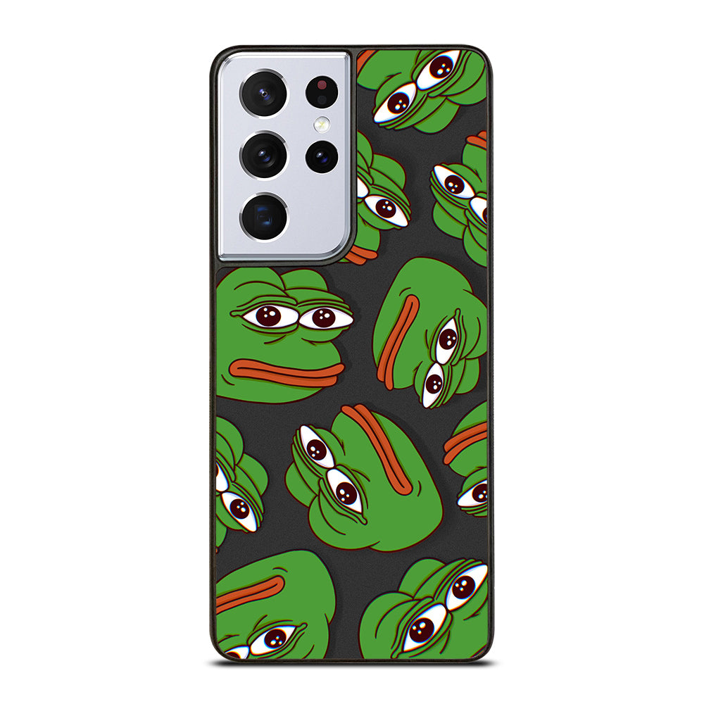 PEPE THE SMUG FROG PATTERN 2 Samsung Galaxy S21 Ultra Case Cover