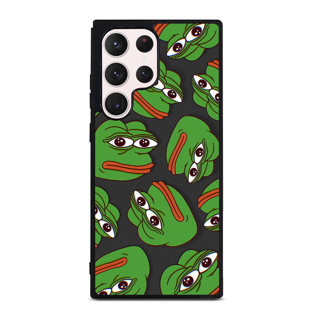 PEPE THE SMUG FROG PATTERN 2 Samsung Galaxy S23 Ultra Case Cover