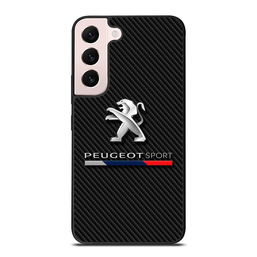 PEUGEOT CARBON CAR LOGO Samsung Galaxy S22 Plus Case Cover