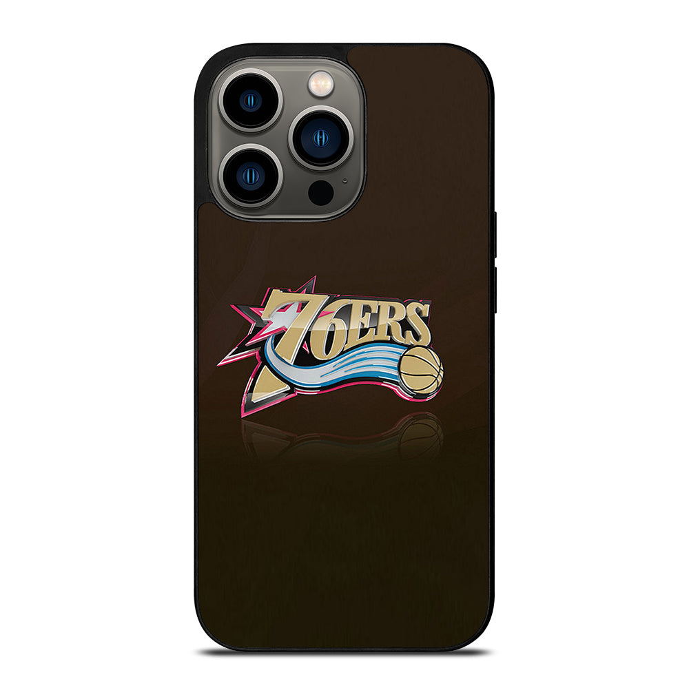 PHILADELPHIA 76ERS LOGO BASKETBALL iPhone 13 Pro Case Cover