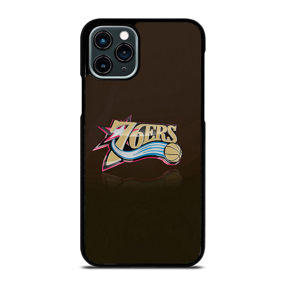 PHILADELPHIA 76ERS LOGO BASKETBALL iPhone 11 Pro Case Cover